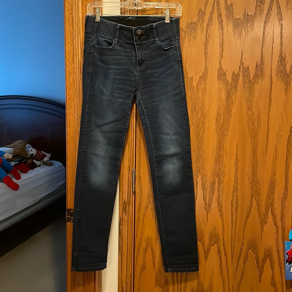 Straight leg jeans
